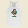 Betty Boop Sunny Day to Play Golf Racerback Tank Top