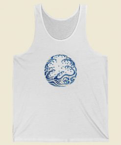 Blue Wave Classic Tank Top On Sale
