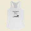 Dont Like Abortion Cut Off Your Dick Racerback Tank Top