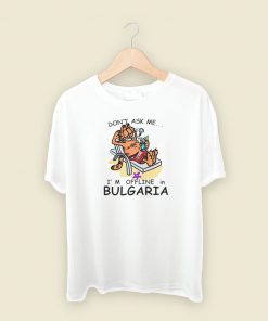 Garfield Offline In Bulgaria T Shirt Style