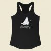 Ghostly Relevant Parties Racerback Tank Top On Sale