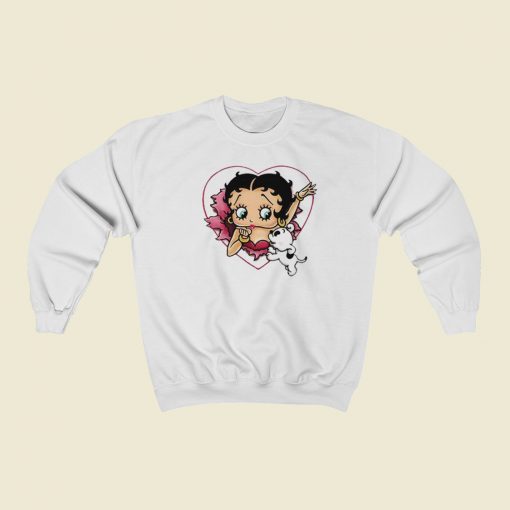 I Love Betty Betty And Pudgy Sweatshirts Style On Sale