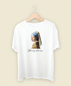Johannes Vermeer Classic T Shirt Style On Sale
