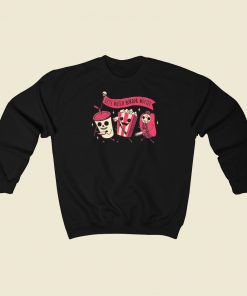 Lets Watch Horror Movies Sweatshirts Style On Sale