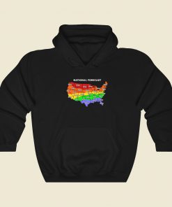 National Forecast Map Gay Hoodie Style