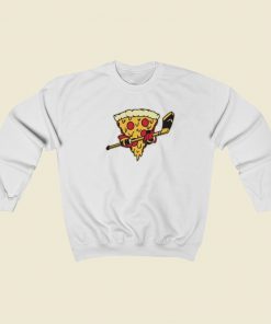 Pizza Ice Hockey Funny Sweatshirts Style