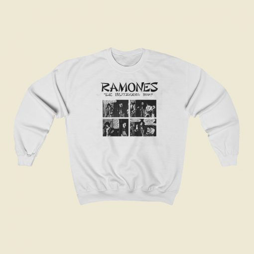 Ramones The Blitzkrieg Bop Sweatshirts Style On Sale