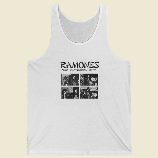 Ramones The Blitzkrieg Bop Tank Top On Sale