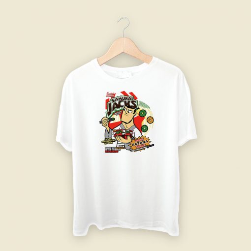 Samurai Jack Cereal Box T Shirt Style On Sale