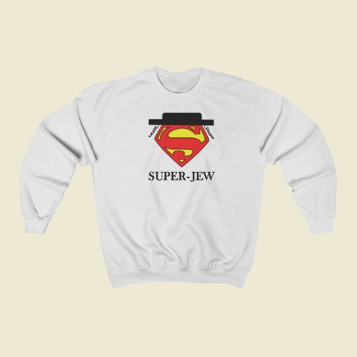 Superman Super Jew Funny Sweatshirts Style