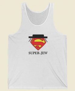 Superman Super Jew Funny Tank Top