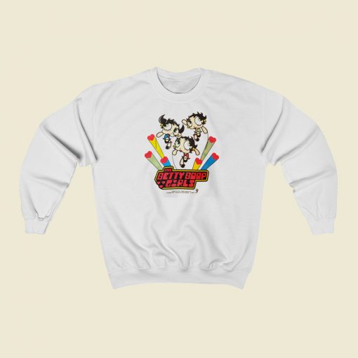 The Betty Boop Powerpuff Sweatshirts Style On Sale