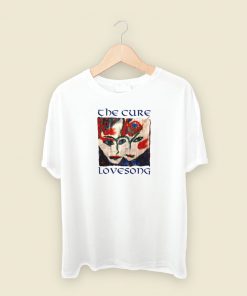 The Cure Lovesong T Shirt Style On Sale
