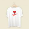Bad Bunny Nike Sad Heart Parody T Shirt Style On Sale