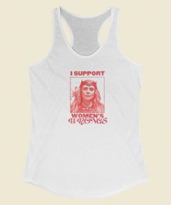 I Support Womens Wrongs Scarlet Witch Racerback Tank Top