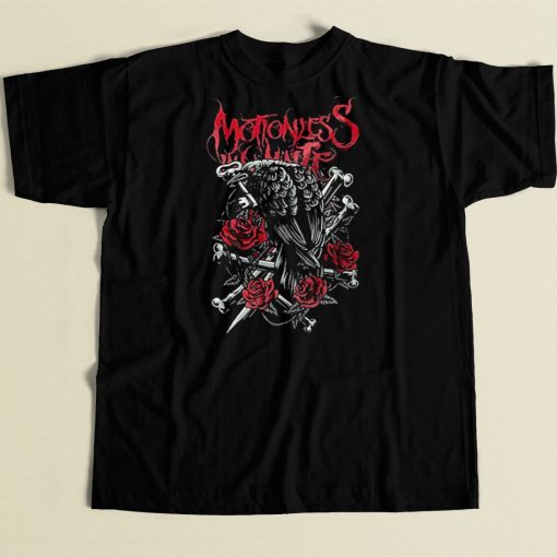 Motionless In White Evil Crow T Shirt Style On Sale
