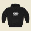Poppy And Triple H White Skull Hoodie Style