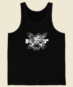 Poppy And Triple H White Skull Tank Top On Sale