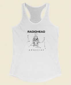 Radiohead Amnesiac Racerback Tank Top On Sale