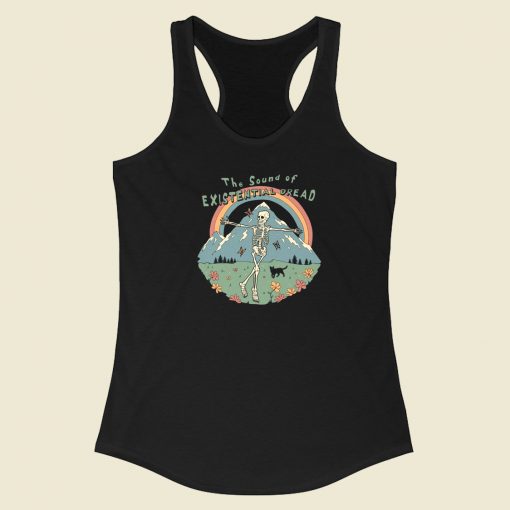 The Sound of Existential Dread Racerback Tank Top On Sale