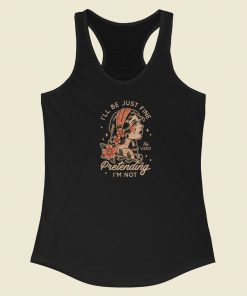 The Used I Will Be Just Fine Racerback Tank Top