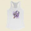 Toothless Cream Funny Racerback Tank Top On Sale