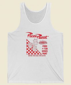 Toy Story Pizza Planet Tank Top On Sale