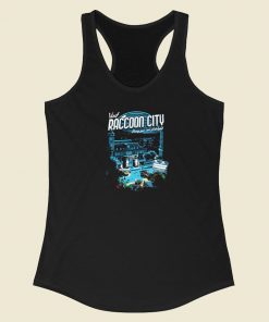 Visit Raccoon City Racerback Tank Top On Sale