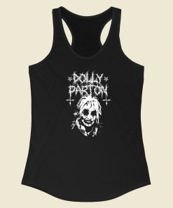 Metal Dolly Parton‬‬ Racerback Tank Top