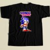 Sonic The Hedgehog Waiting Sega T Shirt Style On Sale