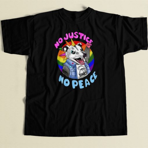 Punks Opsum No Justice No Peace T Shirt Style