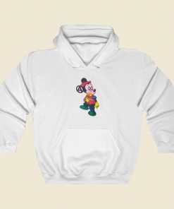 Mickey Mouse Shooting Dope Hoodie Style