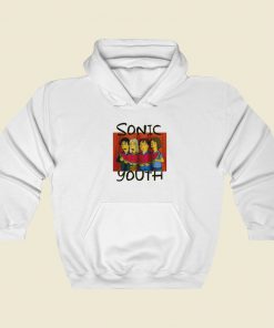 Sonic Youth Watermelon Simpsons Hoodie Style