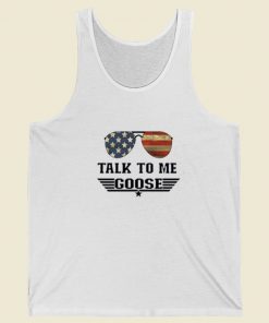 Talk To Me Goose Top Gun Tank Top