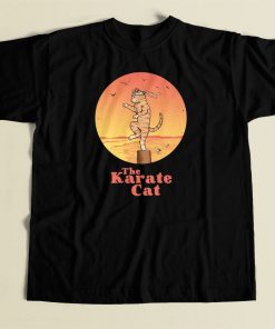 The Karate Cat T Shirt Style