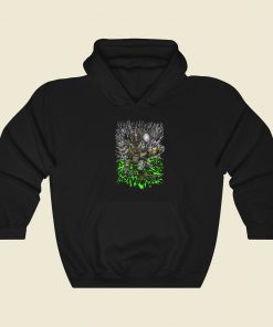 Wolf Knight Graphic Hoodie Style