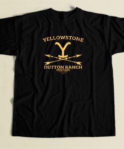 Yellowstone Dutton Ranch Arrows T Shirt Style