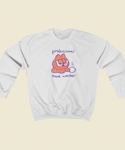 Garfield Professional Time Waster Sweatshirts Style
