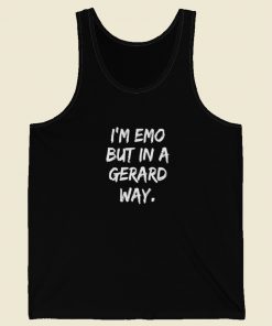 Im Emo But In A Gerard Way Tank Top
