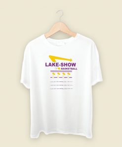 Lake Show Basketball T Shirt Style