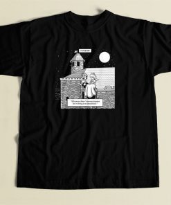 Mario and Princess Futurism T Shirt Style