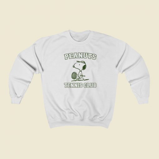 Snoopy Tennis Club Sweatshirts Style