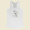 Sorry Kid Im The Ether Bunny Racerback Tank Top