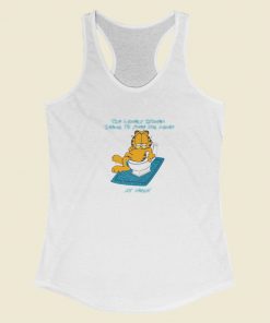 The Lonely Stoner Seems Free Racerback Tank Top