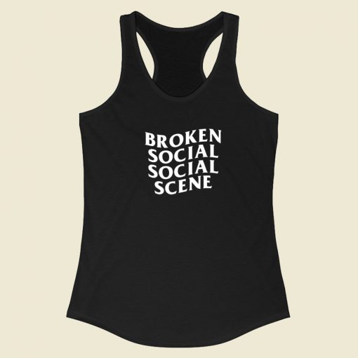 Broken Social Social Scene Racerback Tank Top