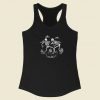 Witches Death Is Certain Racerback Tank Top