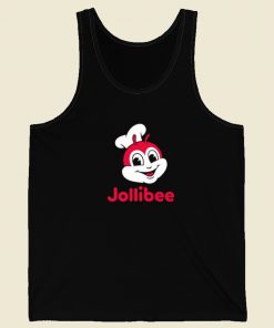 Jollibee Smile Funny Tank Top
