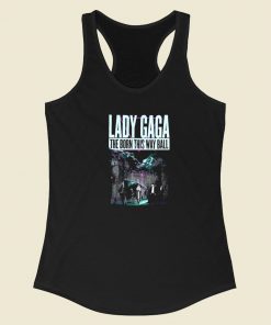Lady Gaga Born This Way Ball Racerback Tank Top
