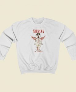 Nirvana In Utero Cartoon Sweatshirts Style