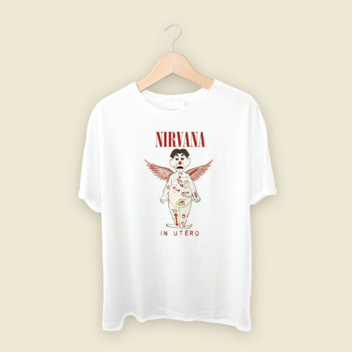 Nirvana In Utero Cartoon T Shirt Style